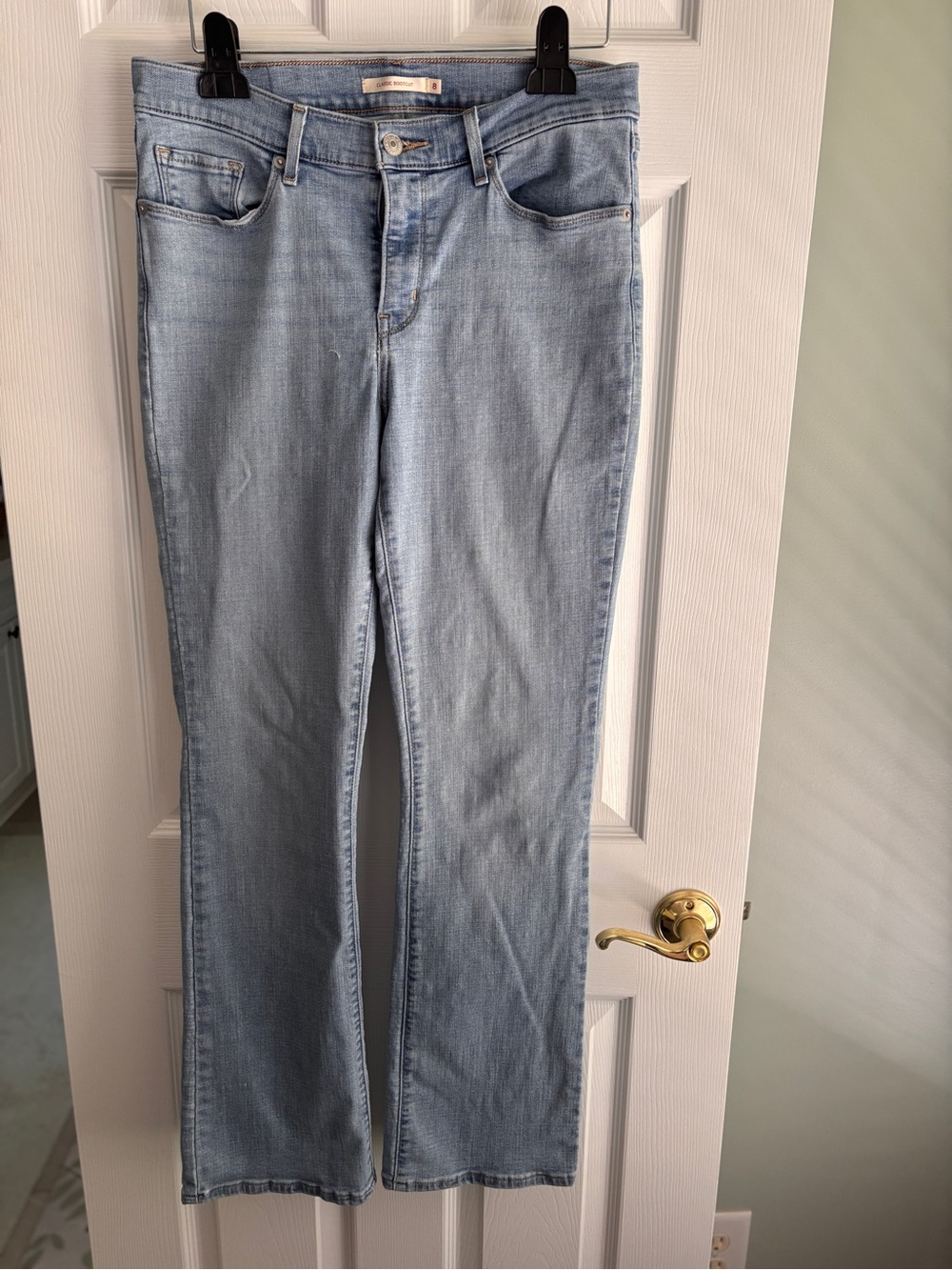 Levi's Light Wash Straight Leg Women's Jeans 29x32